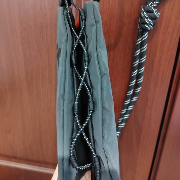 Pre-owned Topologie Bottle Sacoche Black Sling Bag +Rope Strap - Picture 8 of 9